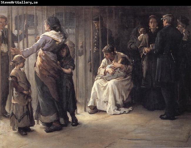 Frank Holl Newgate-Committed for trial